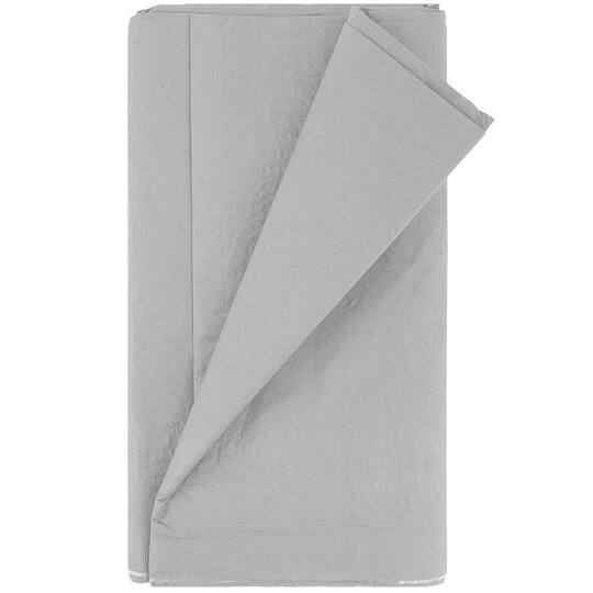 JAM Paper 108" Rectangular Plastic Lined Paper Table Cover